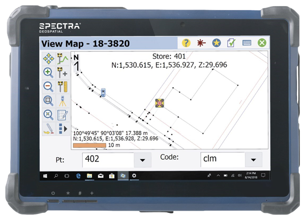 Spectra GeoSpatial ST10 Windows